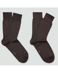Mango - Pack Of 2 Long Cotton Socks - Lyst