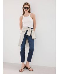 Mango - Newmom Comfort High-Rise Jeans - Lyst