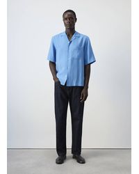 Mango - Modal Blend Shirt With Pocket - Lyst