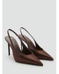 Mango - Satin Court Shoes - Lyst