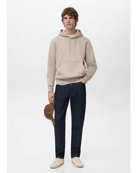 Mango - Hoodie With Soft-Touch Interior - Lyst