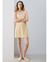 Mango - Short Nightdress 100% Cotton - Lyst