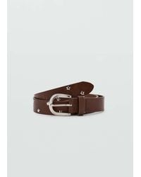 MANGO TEEN - Star Stud Belt - Lyst