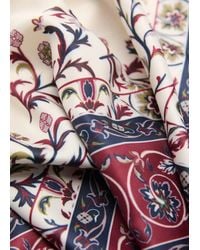 Mango - Foulard Satinato Stampato - Lyst