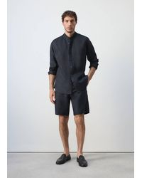 Mango - Regular-Fit 100% Linen Shirt - Lyst