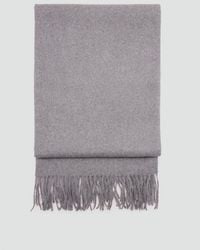 Mango - Fringed Edge Scarf - Lyst