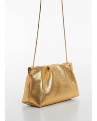 Mango - Quilted Chain Bag - Lyst