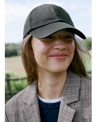 MANGO TEEN - Distressed-Effect Cap - Lyst