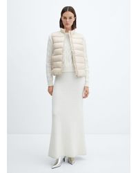 Mango - Ultra-light Quilted Gilet - Lyst