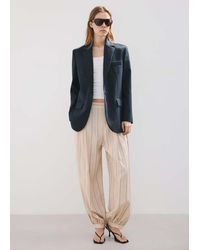 Mango - Straight Jacket With Flap Pockets - Lyst