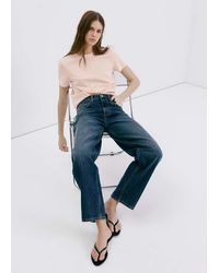 Mango - 100% Cotton T-Shirt - Lyst