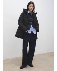 Mango - Hood Puffer Coat - Lyst