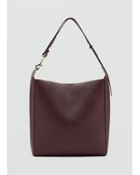 Mango - Bucket Bag With Clasp - Lyst