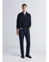 Mango - Comfort Stretch Knit Cardigan - Lyst