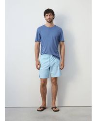 Mango - Basic Drawstring Swimsuit - Lyst