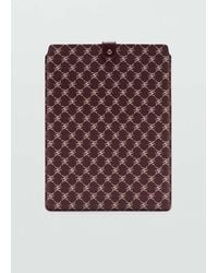 Mango - Laptop Case With Printed Logo - Lyst
