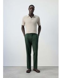 Mango - Regular Fit Trousers - Lyst