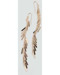 MANGO TEEN - Long Star Earrings - Lyst
