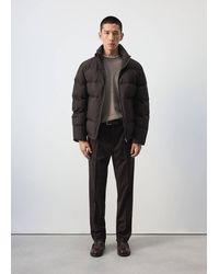 Mango - 80% Down, 20% Feather Water-Repellent Anorak Jacket - Lyst