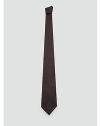 Mango - Plain Silk Tie - Lyst