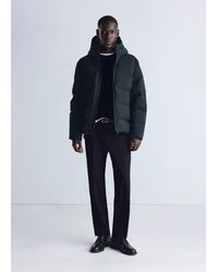 Mango - Waterproof Quilted Down-Filled Anorak - Lyst