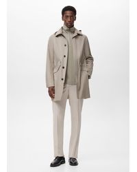 Mango - Thermolite Waterproof Parka With Pockets - Lyst