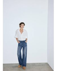 Mango - Miami Medium-Rise Straight-Fit Jeans - Lyst