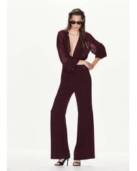 Mango - Combined Jumpsuit With Bow Detail - Lyst