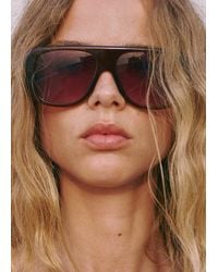 Mango - Aviator Sunglasses With Plastic Frame - Lyst