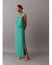 MANGO TEEN - Long Skirt With Side Slit - Lyst