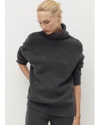 Mango - Strickpullover Mit Rollkragen - Lyst