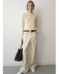 Mango - 100% Cashmere Round-Neck Sweater - Lyst