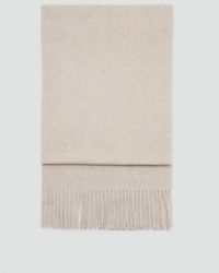 Mango - Fringed Edge Scarf - Lyst