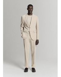 Mango - Milan Slim-Fit Suit Trousers - Lyst