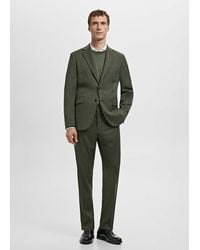 Mango - Milan Slim-Fit Suit Jacket - Lyst