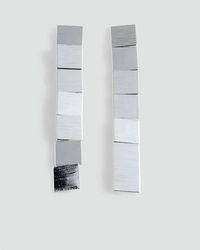 MANGO TEEN - Square Dangle Earrings - Lyst