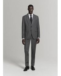 Mango - Milan Slim-Fit Suit Trousers - Lyst