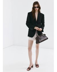 Mango - Sandals With Braided Strap - Lyst