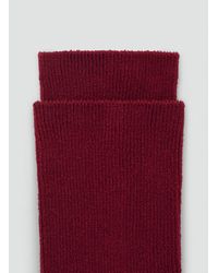 Mango - Baumwollsocken Mit Rippmuster - Lyst
