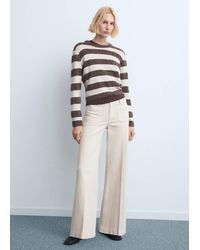 Mango - Wide Leg Jeans With Pockets - Lyst