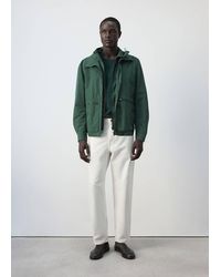 Mango - Water-Repellent Jacket With Pockets - Lyst