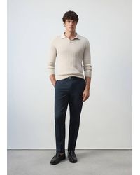 Mango - Dublino Slim-Fit Chino Trousers - Lyst