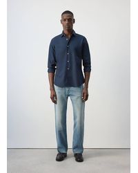 Mango - Regular-Fit 100% Cotton Shirt - Lyst