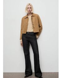 Mango - Openwork Knit Sweater - Lyst