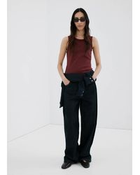 Mango - Scalloped Edge Tops - Lyst