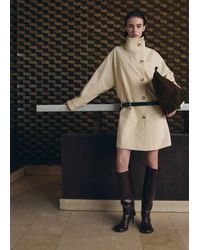 Mango - Suede Shopper Bag - Lyst