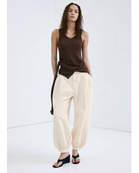 Mango - Baggy Mid-Rise Jeans - Lyst