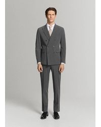 Mango - 100% Cotton Slim-Fit Suit Shirt - Lyst