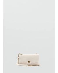 Mango - Crossbody Bag With Flap - Lyst