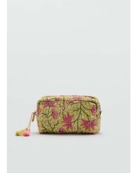 Mango - Floral-Print Cosmetic Bag - Lyst
